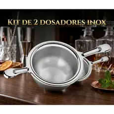 2 Dosadores Bebidas Bar Drinks 50 ML Kit