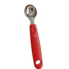 Concha para Sorvete Tramontina Utilitá com Lâmina em Aço e Cabo Vermelho