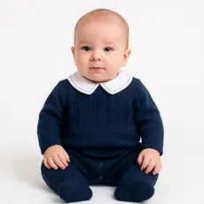 Conjunto Bebê Primes Baby Tricô 2 Peças Maternidade