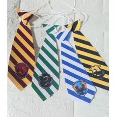 20 unidades de Gravatas de Papel Harry Potter
