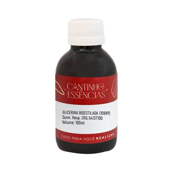Glicerina Bidestilada USP Vegetal - 100g
