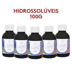 Essência Hidrossolúvel 100g à Base de Água. Para Difusor, Aromatizador elétrico, Umidificador de Ambientes...