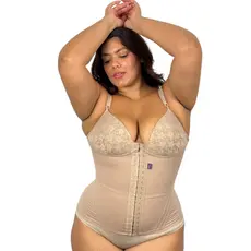 Cinta Modeladora Feminina Bojo Com Renda Miracle Belt