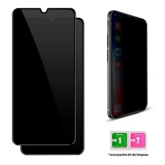 Película de vidro 3D privacidade para Realme C53 / C51 / C53 / C63 / Note 50