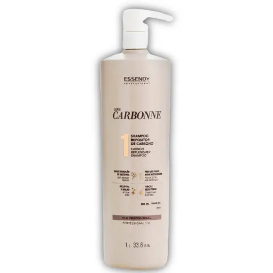 Shampoo Repositor Série Carbonne 1L Essendy