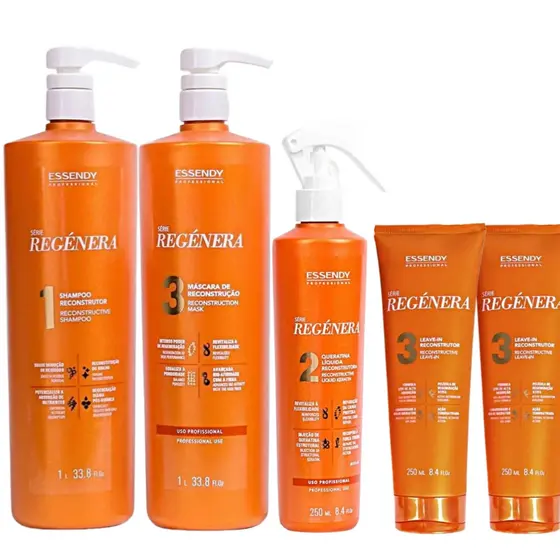 Kit Home Care Série Regénera Grande Essendy 5 Produtos