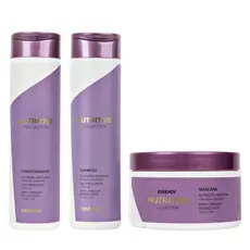 Kit Nutritive Collection 250ml Essendy - Shampoo Condicionador e Máscara Capilar - Promoção Pronta Entrega - Completo Original