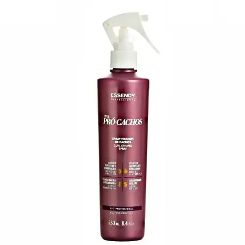 Spray Fixador de Cachos Série Pró-Cachos 250ml Essendy