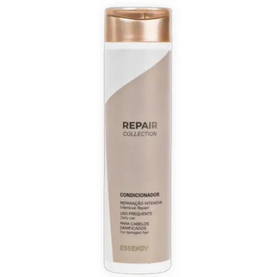 Condicionador Repair Collection 250ml Essendy - Tratamento capilar para cabelos danificados - Proteção térmica e solar Revitaliza os fios - Original Profissional