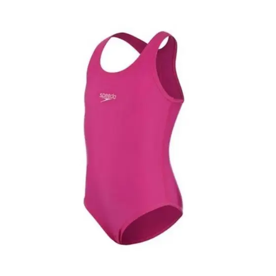 Maiô Natação Speedo Vital Infantil Lycra Confortável Lazer Praia 4 a 10 anos