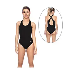 Maiô Natação Speedo  Cross Costas Cruzadas Treinamento Piscina Mar Praia