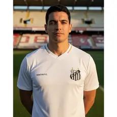 Camisa Futebol Santos Deslocar Oficial Adulto