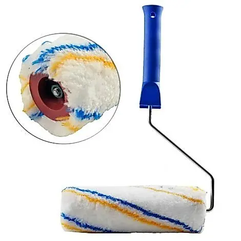 Rolo De Pintura 27x25 cm Com Suporte 10 Unidade