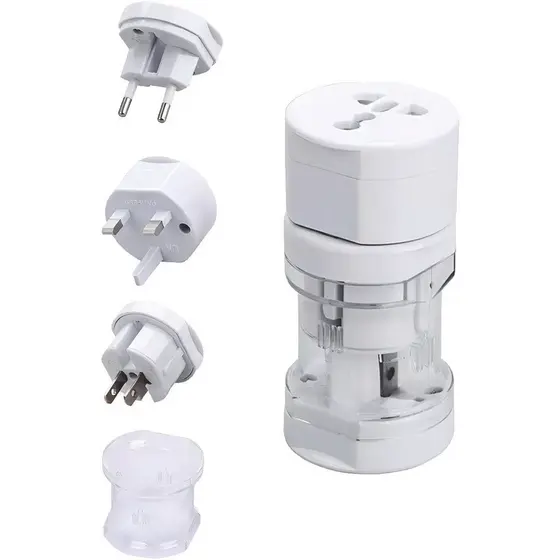 Adaptador Tomada Universal Internacional Viagem + 150 Países