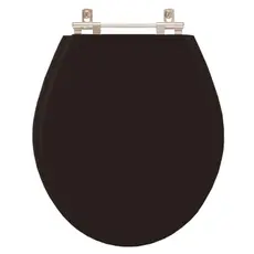Assento Sanitário Carina Preto para Ideal Standard