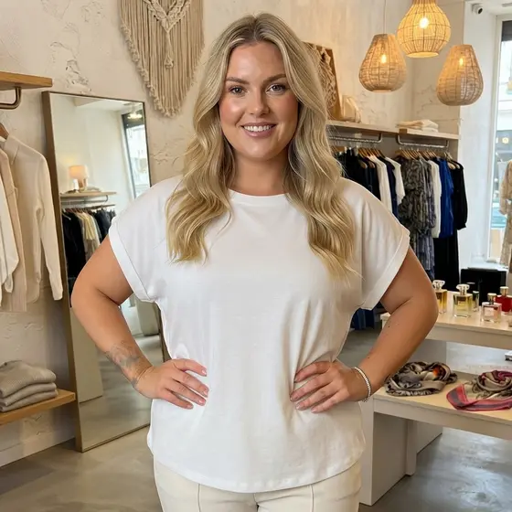 Blusa Plus Size Feminina Viscolycra Modelagem Confortável Até 52 Muscle Macia Elegante