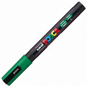 Caneta Posca Pc-3m Fine Line Verde - Uniball