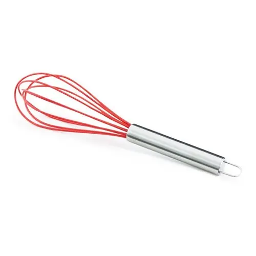 Batedor De Ovos Fuet Em Silicone E Inox - Mimo Style