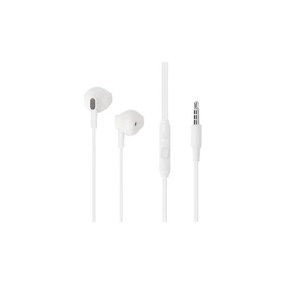 Fone De Ouvido Com Microfone Semi-Auricular Branco - VQ-H26