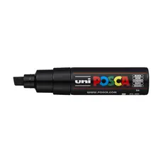 Caneta Posca - Kit c/7 Pretas - 3 (5M) - 3 (3M) e 1 (8K)