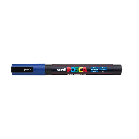 Caneta Posca Pc-3m Fine Line Azul - Uniball