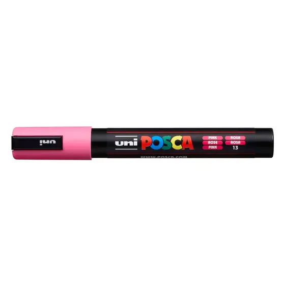 Caneta Posca Pc-5m Ponta 2,5mm Rosa - Uniball