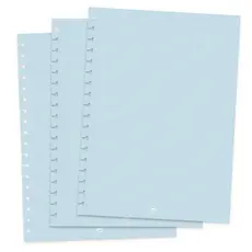 Refil De Folhas P/Caderno Univ. Azul Tira e Põe 48fls - Dac