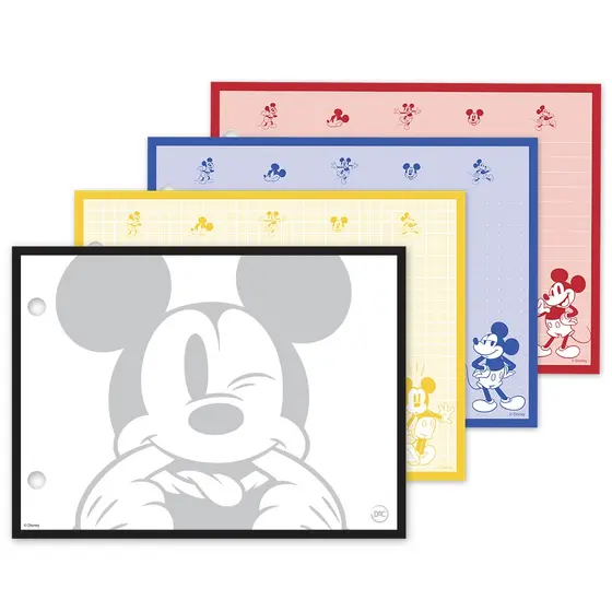 Refil c/80fls para mini Caderno Argolado Mickey - DAC