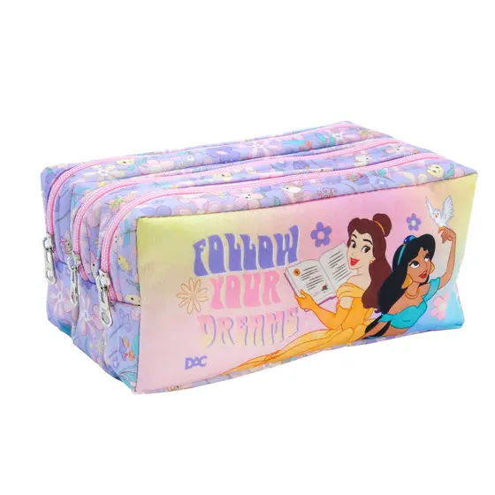 Estojo Triplo Princesas - Dac