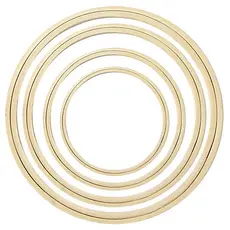 Bastidor Bamboo Sem Tarracha Bordado Artesanato Macramê Crochê