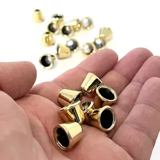 Ponteira Sininho 1cm Terminal Cordão Roupas Biquíni Pezinho Artesanato