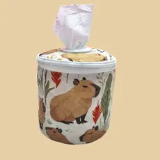 Porta Papel Higiênico Tecido Matelado Ultrassônico