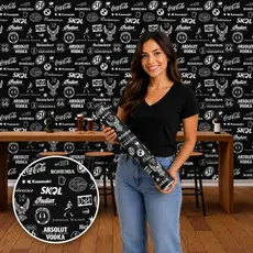 Papel de Parede Lavável Vinil Autocolante Área Gourmet para Cozinha