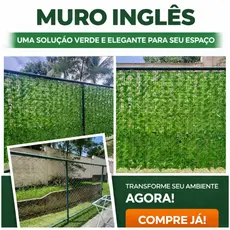 Muro Inglês Artificial Jardim Vertical Placas Decorativas Realistas para Parede Cerca e Fachada
