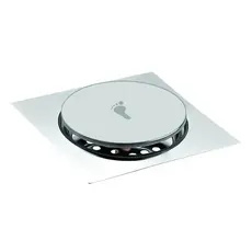 Ralo Click Inteligente 10x10cm Cromado Inox Banheiro