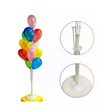 Porta Balão Suporte Bexiga Balões De Chão Grande 1,35 m  (13watts)