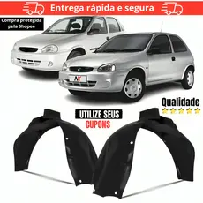 Par/ Un Parabarro Dianteiro Corsa Classic 95 96 97 98 99 2000 á 2010 ASA URUBU MORCEGAO FORRO RODA BATE PEDRA