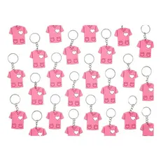 Chaveiro Jaleco Rosa 10un Lembrancinha Cliente Consultorio Novo