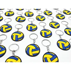 Lembrancinha Bola De Vôlei 10un Chaveirinho Campeonato Esporte Laser Tema Festa novidade