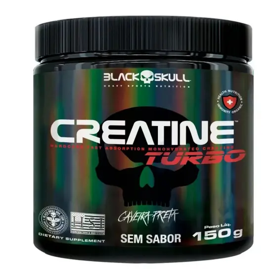 Creatina Turbo 150g - Black Skull