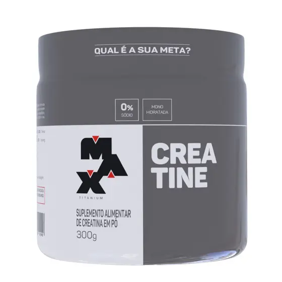 Creatina Monohidratada Pura 300g - Max Titanium