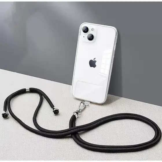 Alça de Nylon para Telefone Celular, Remendo de Crossbody Universal, Cordão Macio para Pendurar