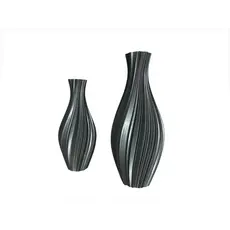 Kit 2 Vasos Decorativos Slim Decoração Sala