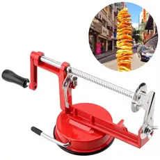Maquina de cortar fatiar batata aspiral batata frita palito
