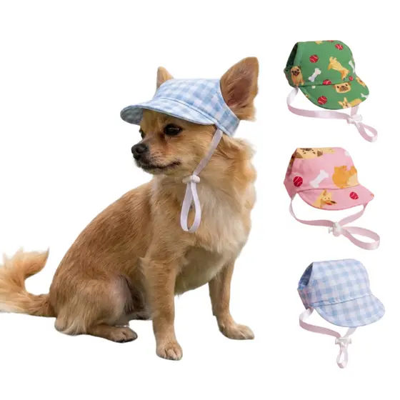 CHAPÉU BONÉ PARA PET CACHORRO E GATO ESTAMPADO PRAIA