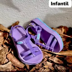 Sandália Infantil Feminina com Glitter –Confortável, Leve e Macia em Micro Expandido nas cores rosa lilas preta PROMOÇÃO