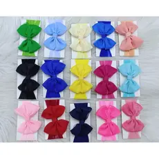 Faixa de cabeca com Laço para Bebê