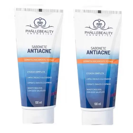 Sabonete líquido ANTI ACNE PhalleBeauty 100ml