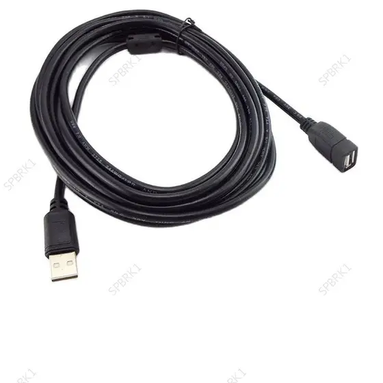 USB 2.0 Macho Para Tipo A Fêmea Extensor De Extensão Conector Transmissão De Dados De Energia M/F Adaptador Cabo Fio Chu