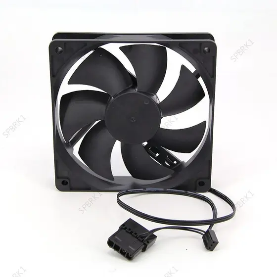 12cm DC 12v 3 Pinos Ou Grande 4 Ventilador De Resfriamento De Computador Sem Escova 12025 120mm X 25mm Ventiladores Diss